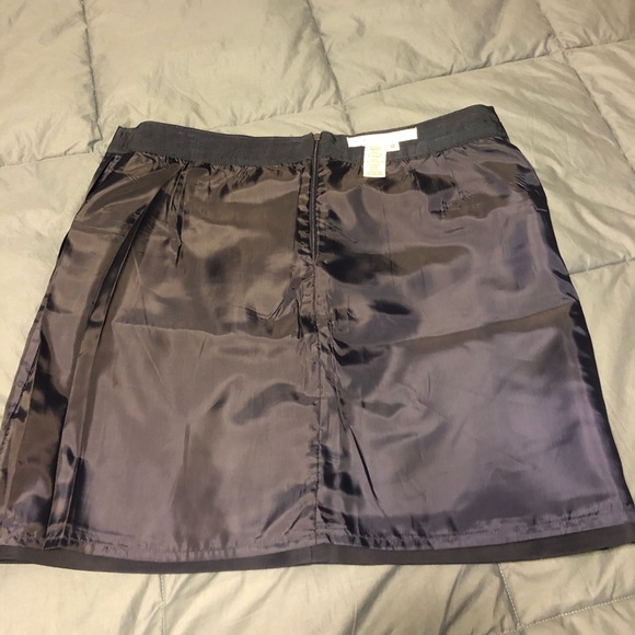 Max Studio Navy Skirt - Picture 5 of 9